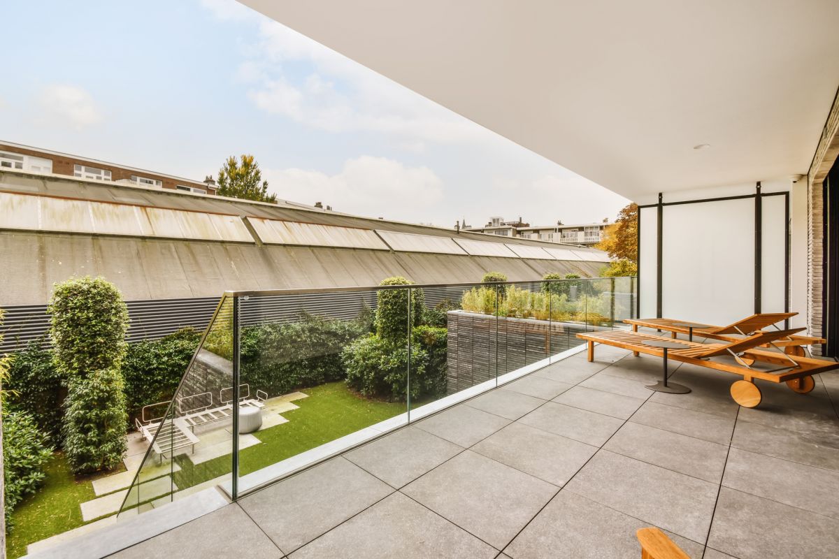 Balcony Tile Installation